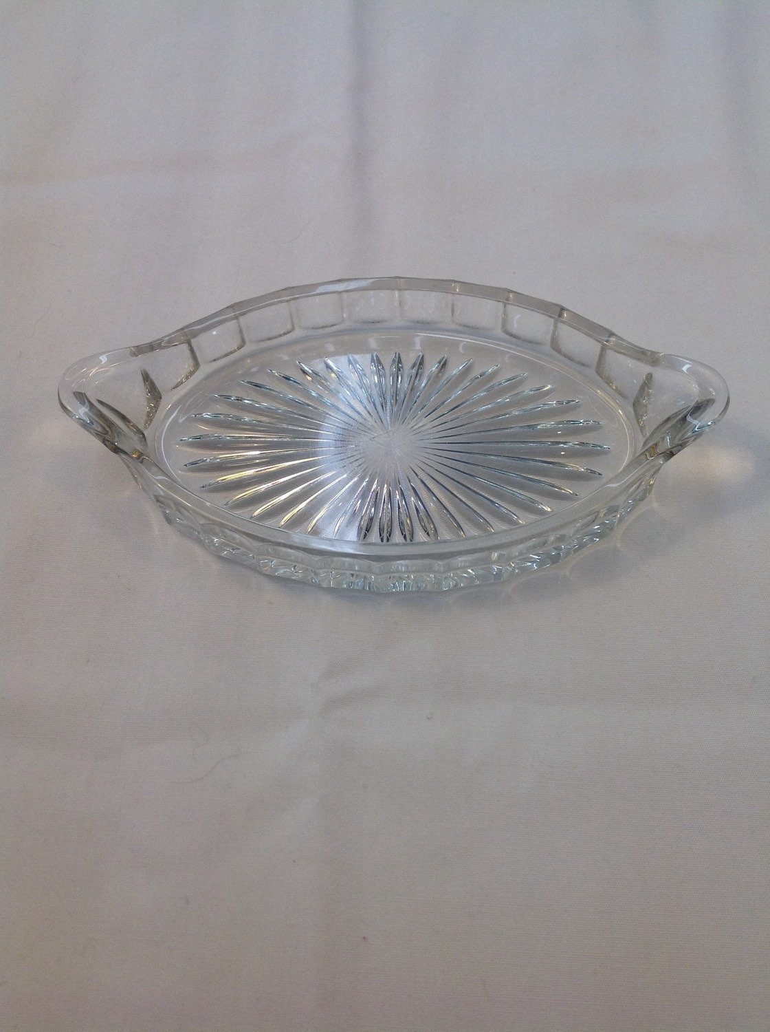 Antique Heisey Fluted Olive Pickle Tray Haute Juice