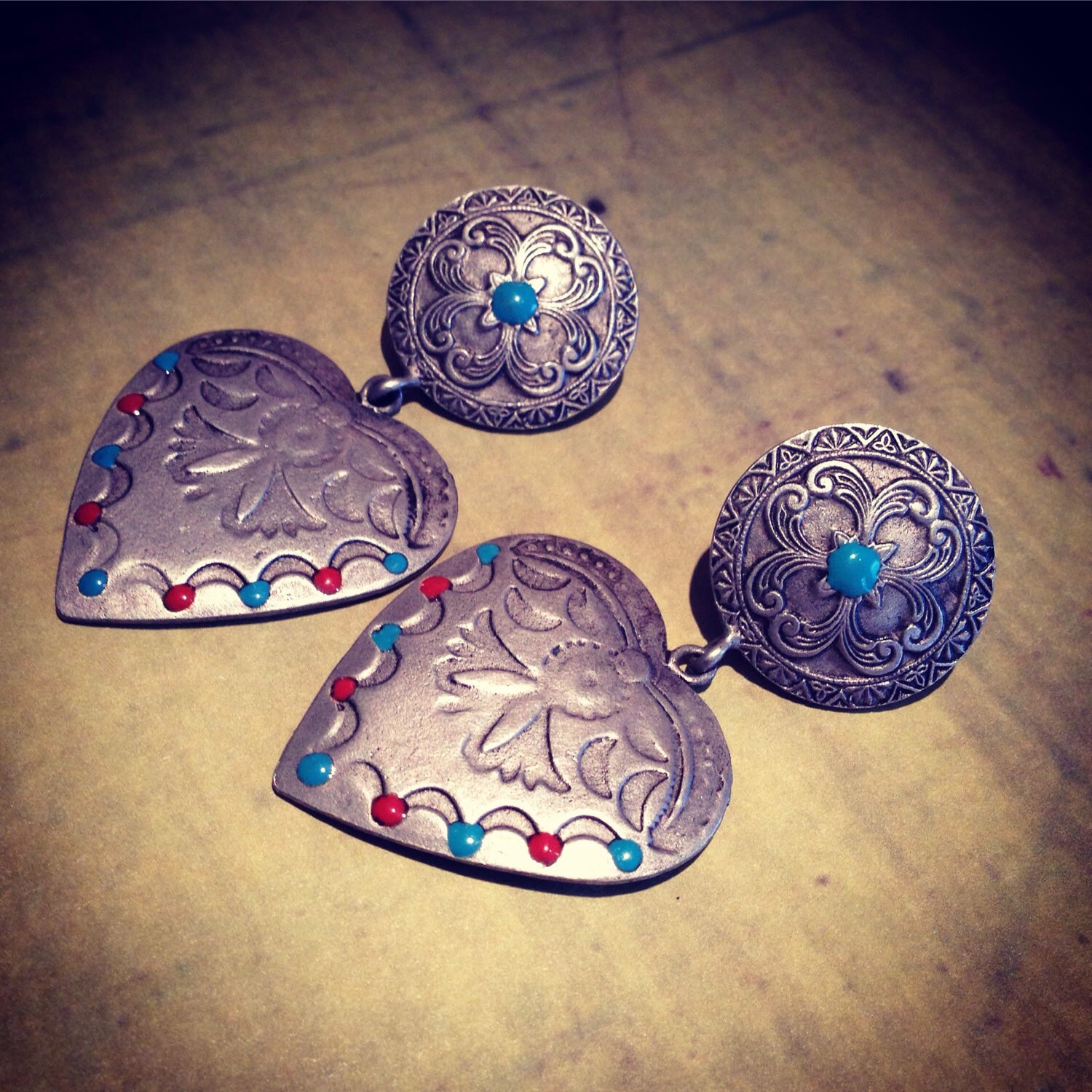 Vintage Southwestern Earrings