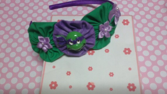 Ninja turtle headband. by Juliasclips on Etsy