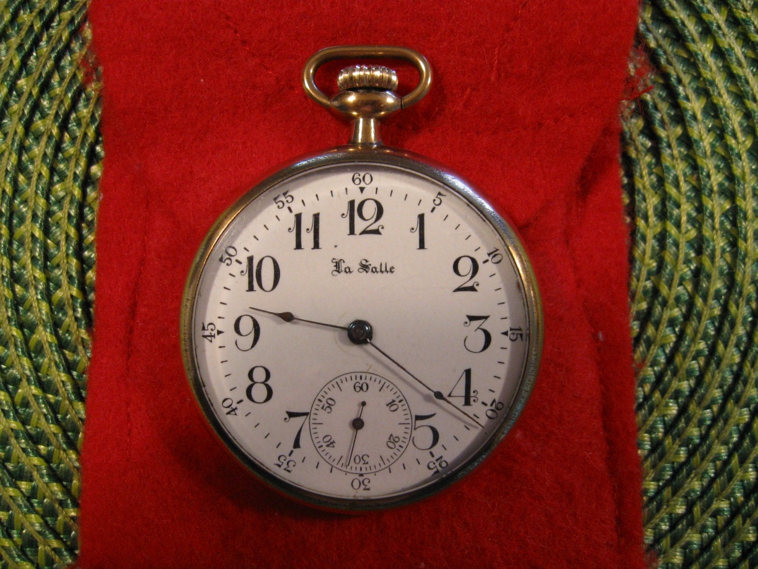 Vintage La Salle Pocket Watch by New York Standard Watch Co.