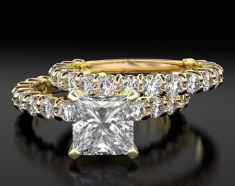 14 karat gold wedding rings