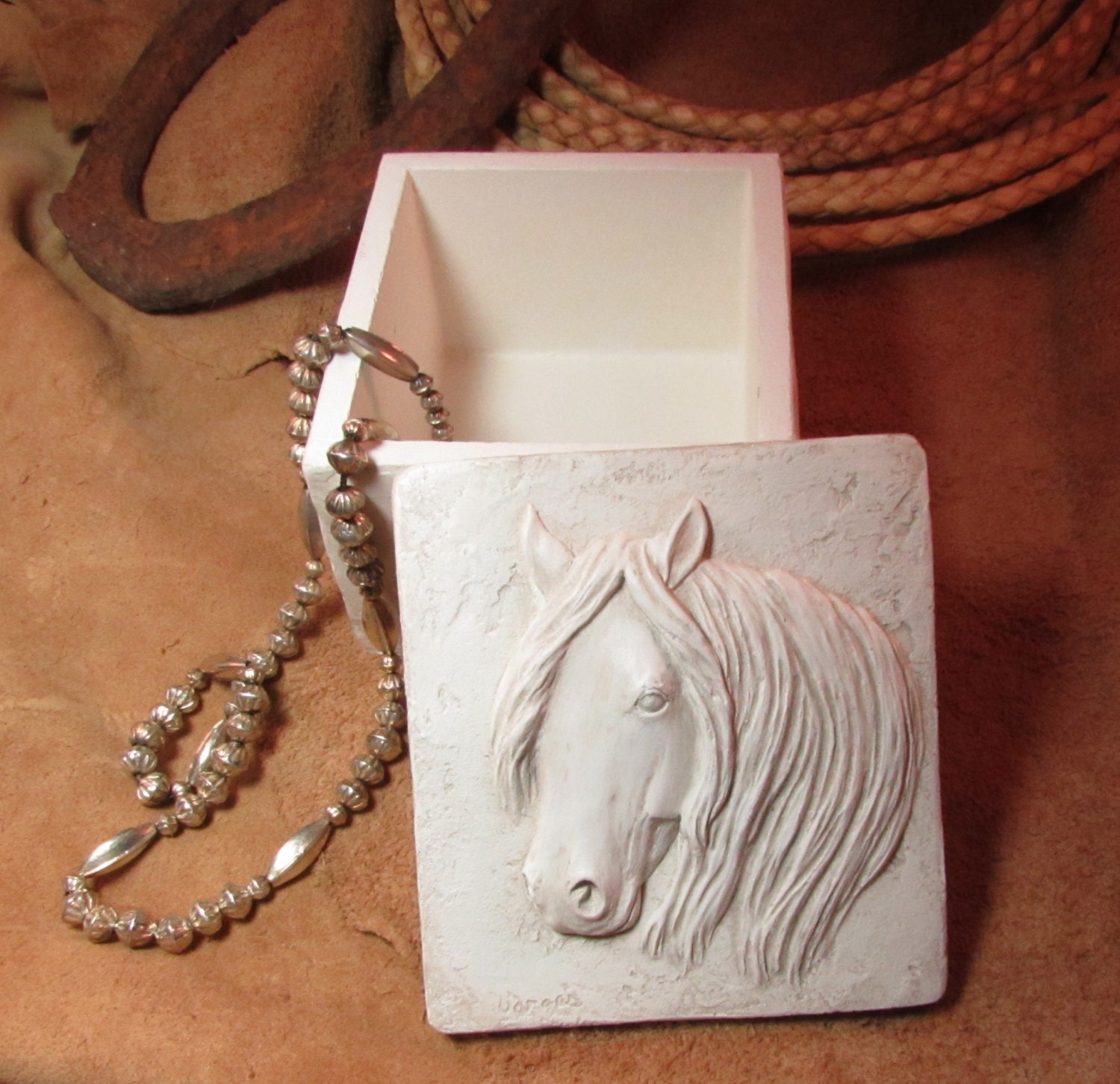 Wild Horse keepsake box trinket box