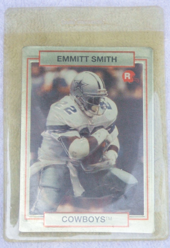 Items Similar To Emmitt Smith Dallas Cowboys Rookie Card Action Packed 