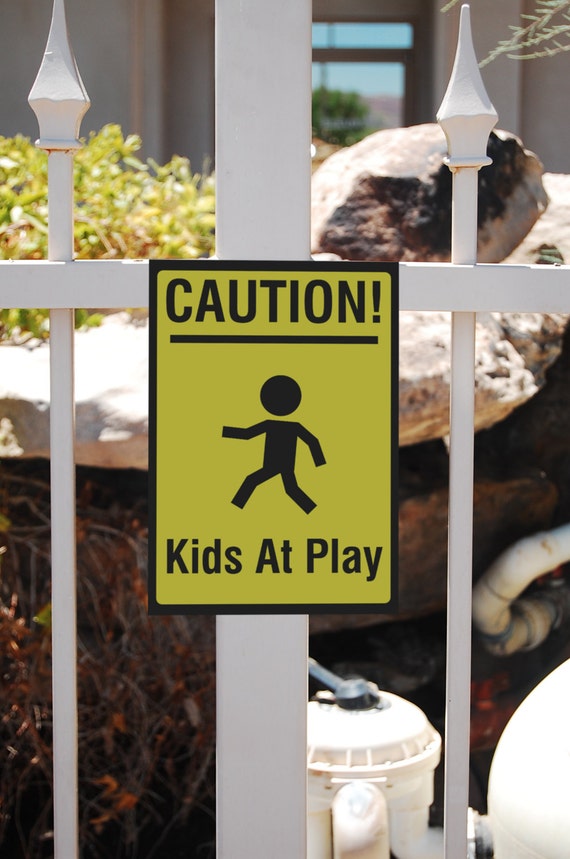 Daycare Caution Kids At Play Sign Safety Quality Sign Plastic