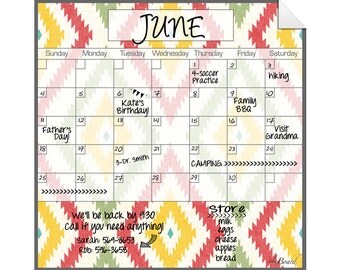 Wall Decal Calendar, Wall Calendar, Decal Calendar