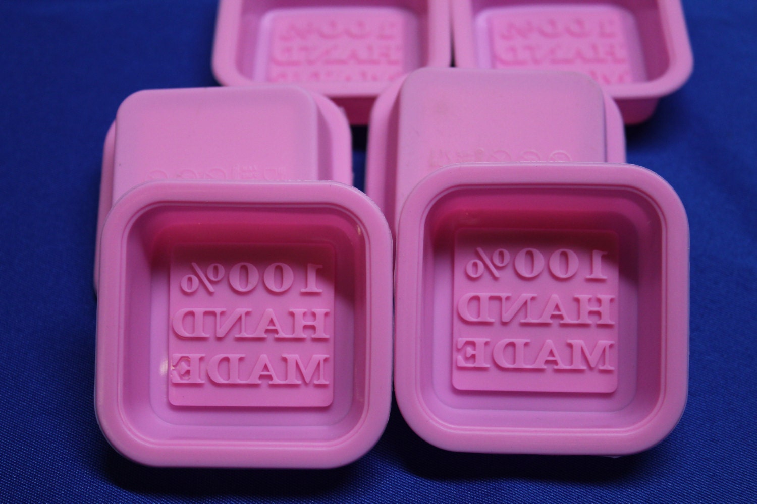 Silicone Soap Mold Guest Soap 100 Hand Made Soap Mold Set of 6