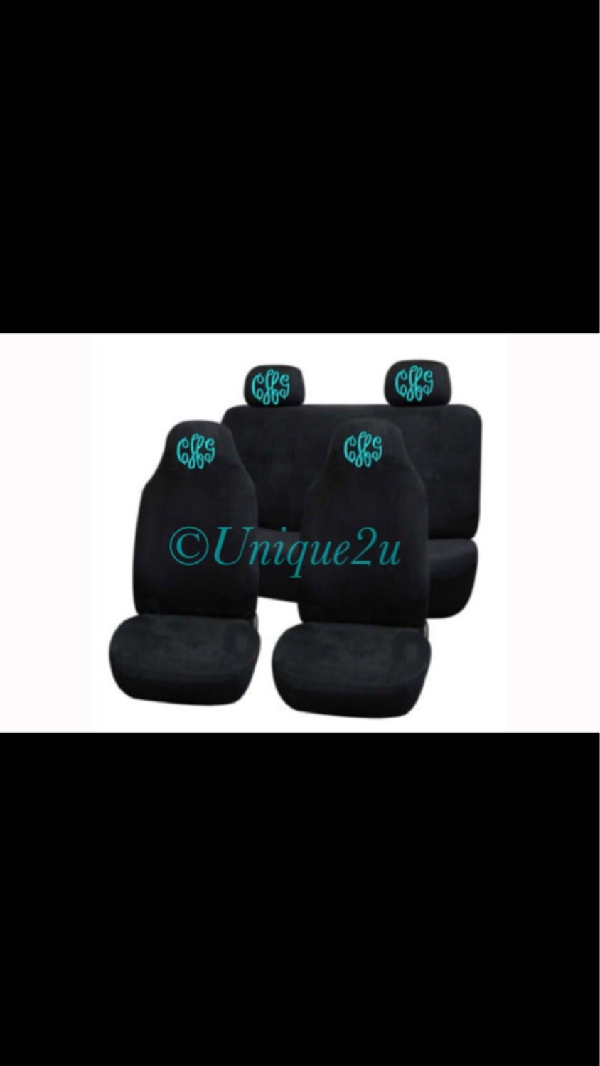 Car Accessories Personalized Front And Back Car Seat Covers