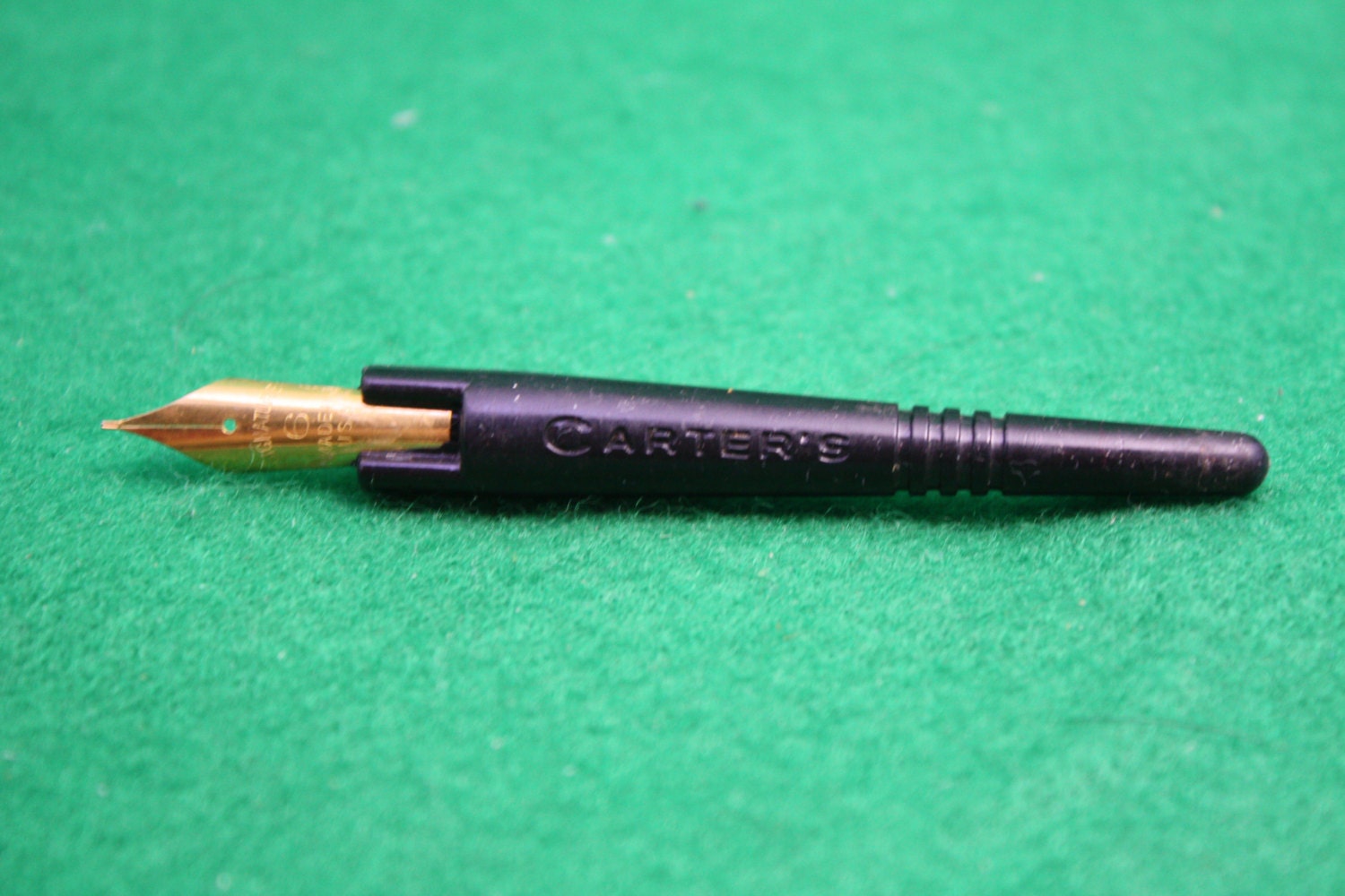 Vintage Carter's Fountain Dip Pen With 6 Signature Nib