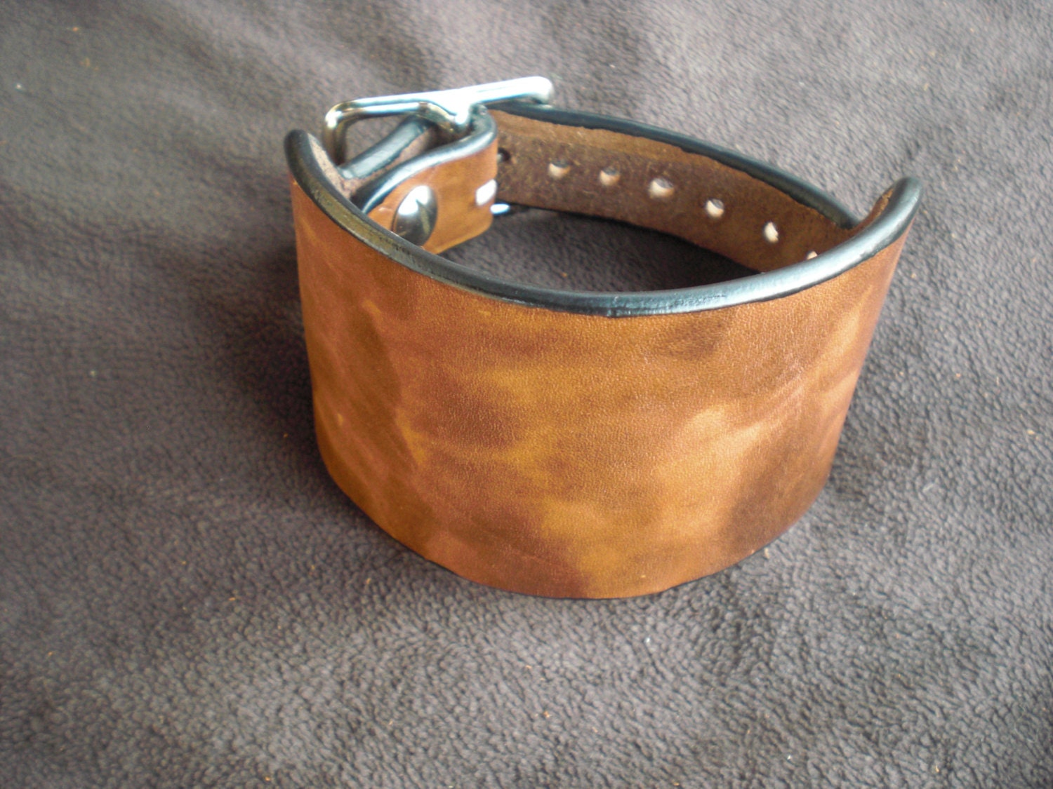 Leather Wrist Guard Mini Bracer by Haagensonshearth on Etsy