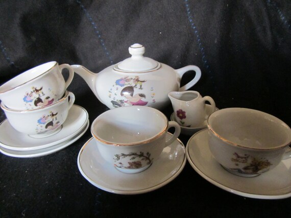 miniature bone china tea sets