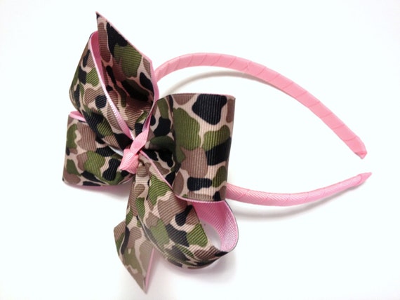 baby pink black brown green camouflage print hair camouflage headband hair accessory camo hair bow baby pink black brown green camouflage print hair camouflage headband hair accessory camo hair bow