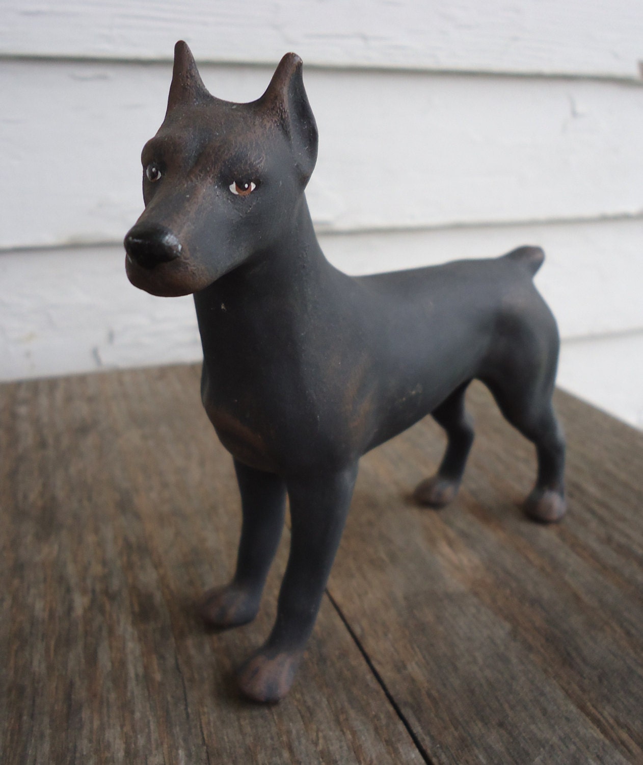 doberman pinscher figurines and statues