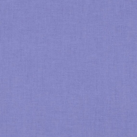 Periwinkle Fabric Solid Color Quilting Cotton by by QuiltingFoxes