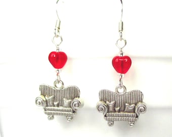 Novelty earrings | Etsy UK