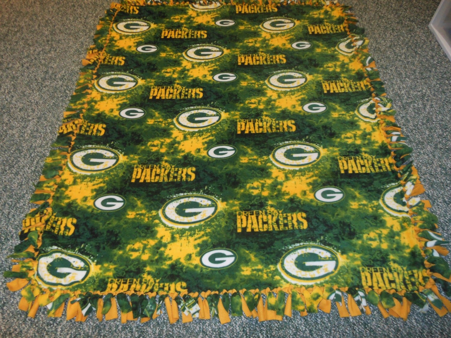 Green Bay Packers Fleece BlanketNo Sew Fleece BlanketLarge