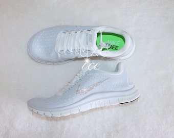 nike free silver