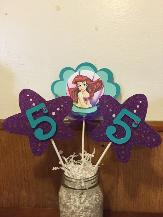 Little mermaid centerpiece