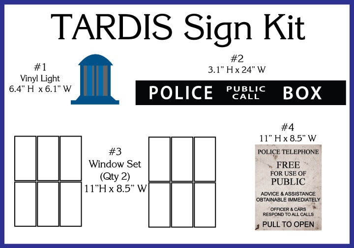Vibrant image inside tardis sign printable Breathtaking image intended for tardis sign printable