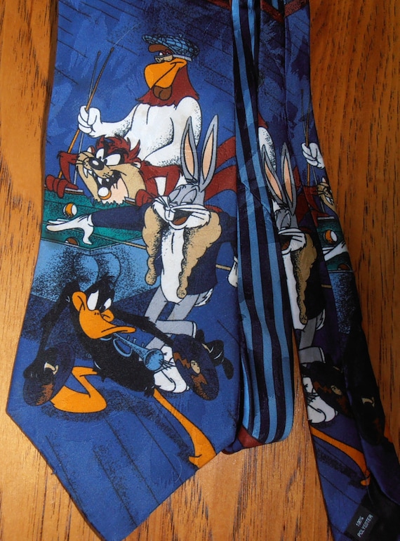 vintage bugs bunny tie Walt Disney Looney Toons