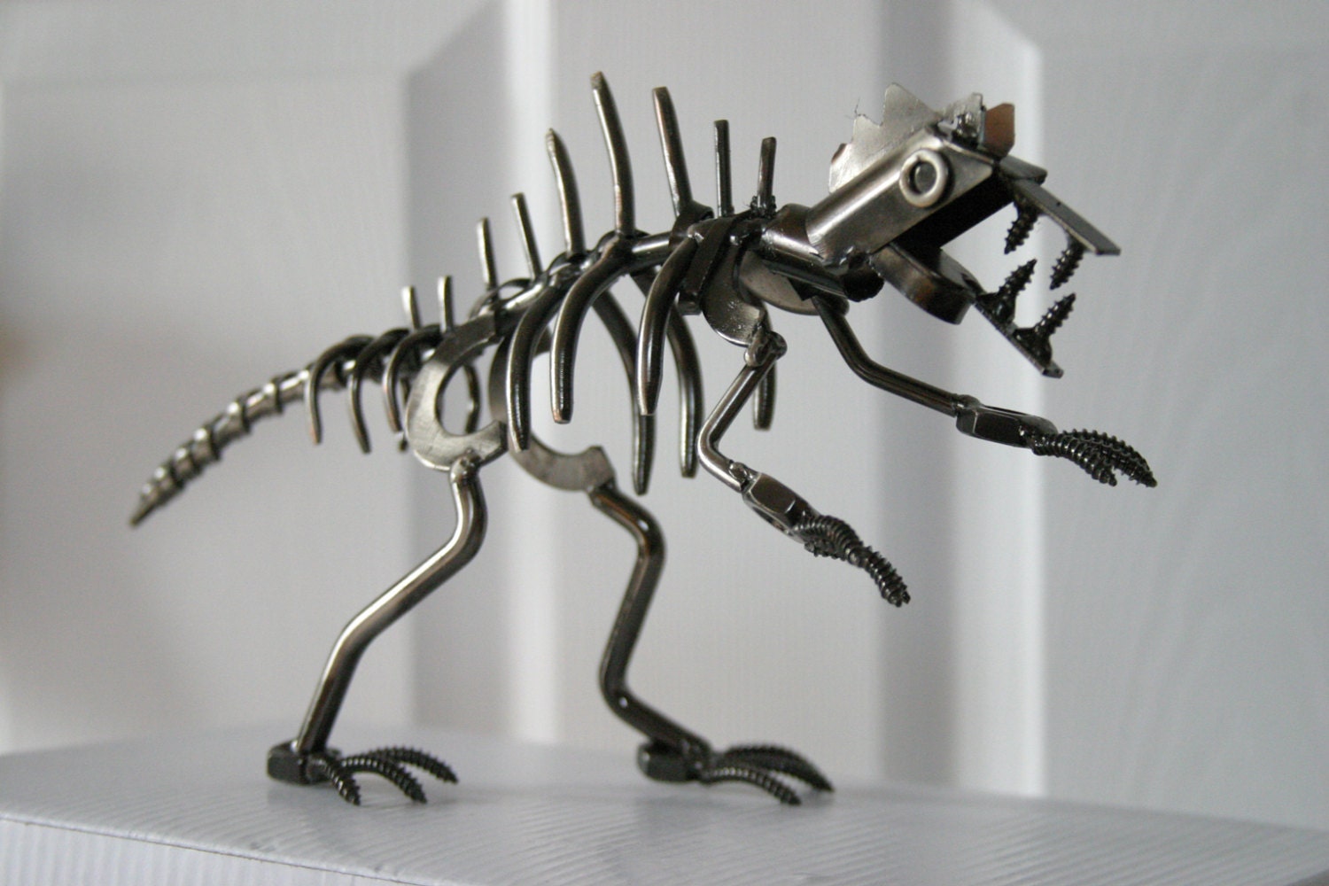 Dinosaur T.rex Tyrannosaurus Nuts & Bolts Fossil by MarkandMetal