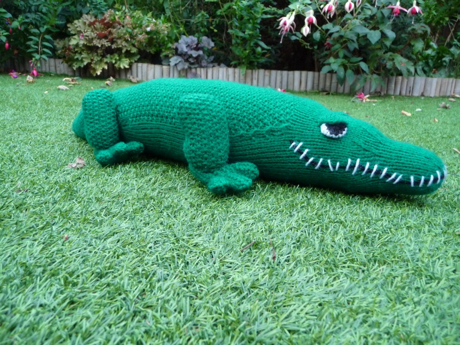 crocodile cuddly toy