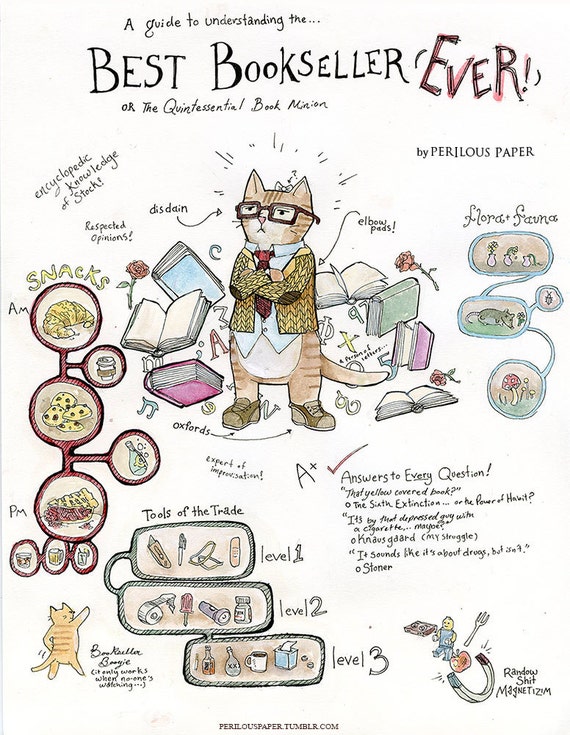 Items similar to The Best Bookseller EVER on Etsy