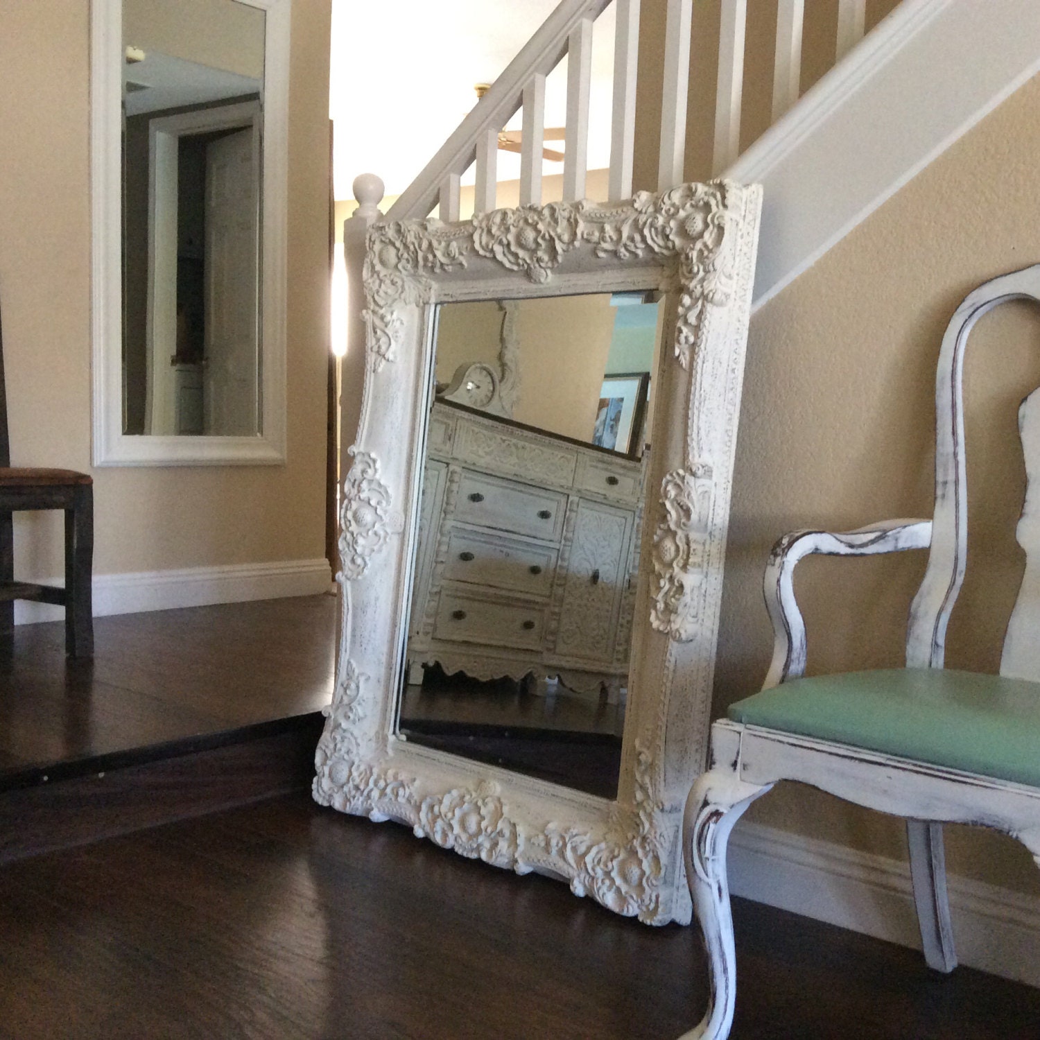 fabulous large white mirror shabby chic mirror by shabbyshores fabulous large white mirror shabby chic mirror by shabbyshores