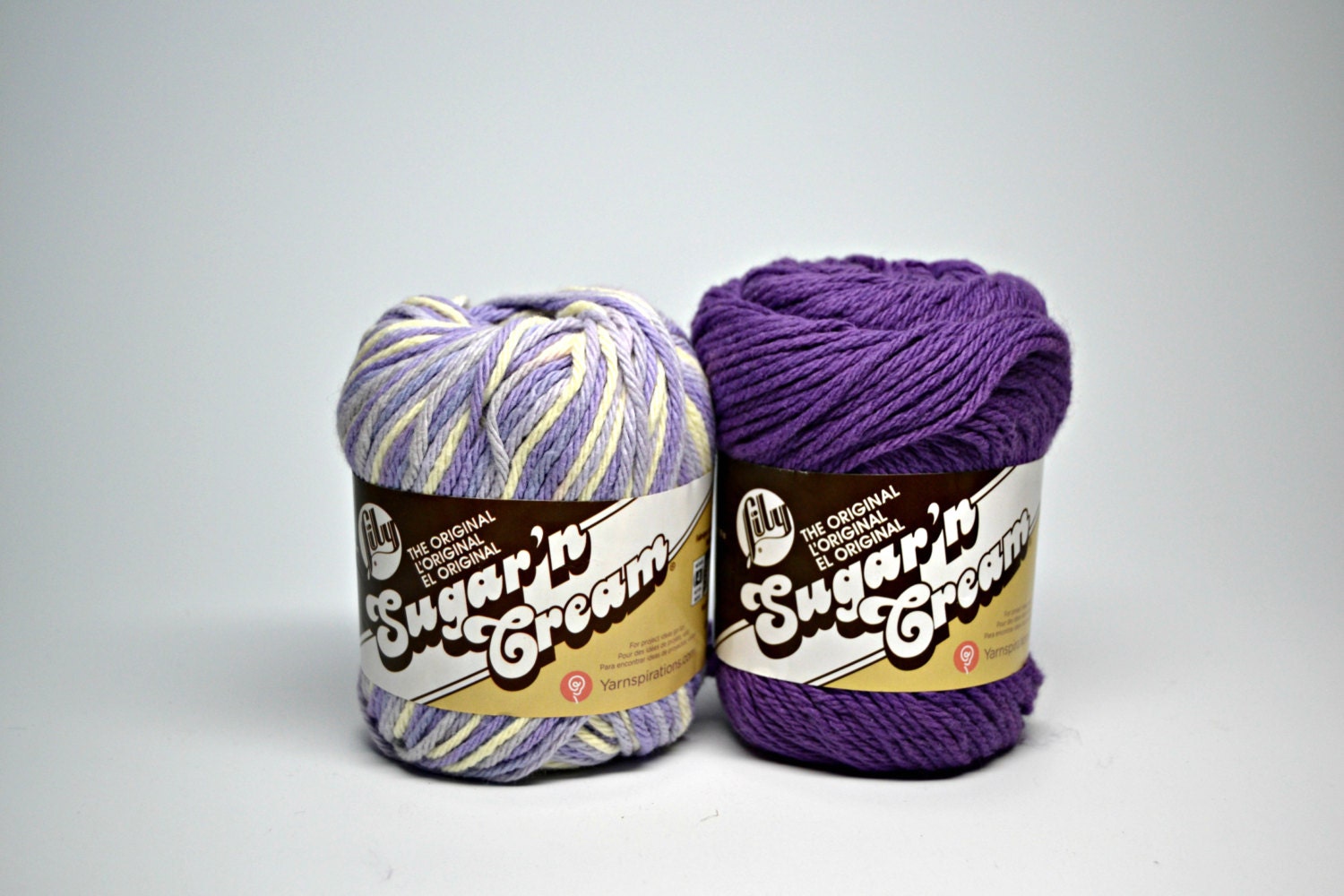 Sugar'n Cream Cotton Yarn Spring Swirl and by StaziesStitchsNStuff