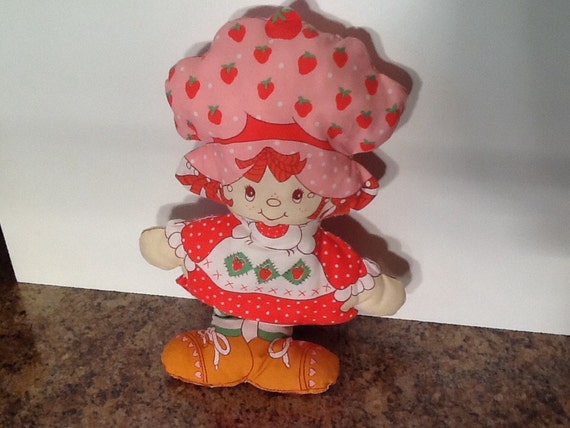 strawberry shortcake pillow doll