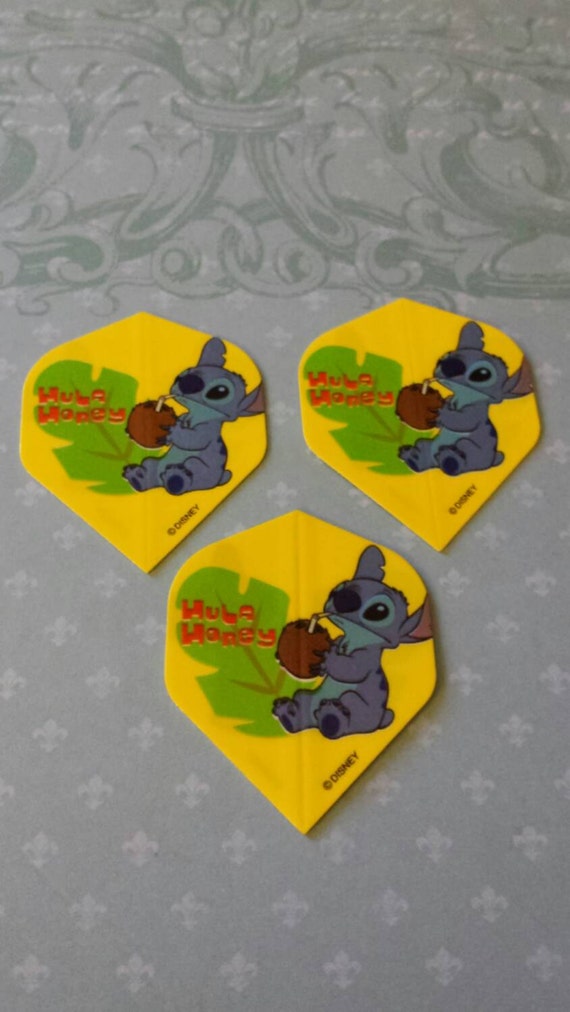 3 Dart Flights Disney Stitch by CaroleDisneyBoutique on Etsy