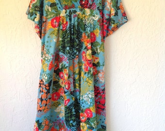 Vintage 70's groovy dress by Mr. B's in California.