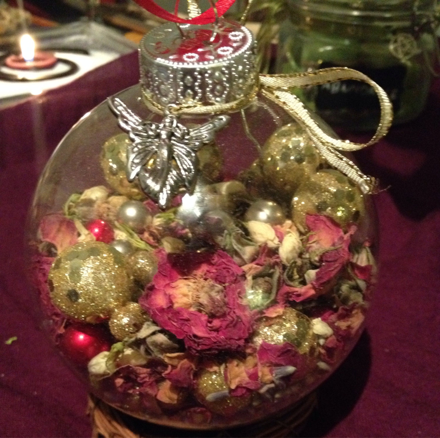 Fairy Orb Yule Tree Ornament