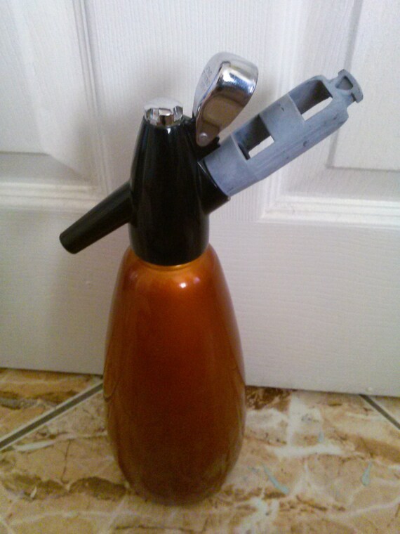 BOC Soda Seltzer Bottle CO2 Made in England