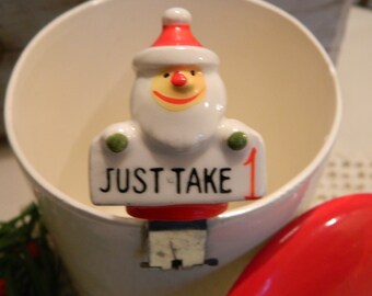 Popular items for christmas cookie jar on Etsy