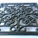 Wrought Iron Patio Set Door Mat Doormat Scrollwork Black Front