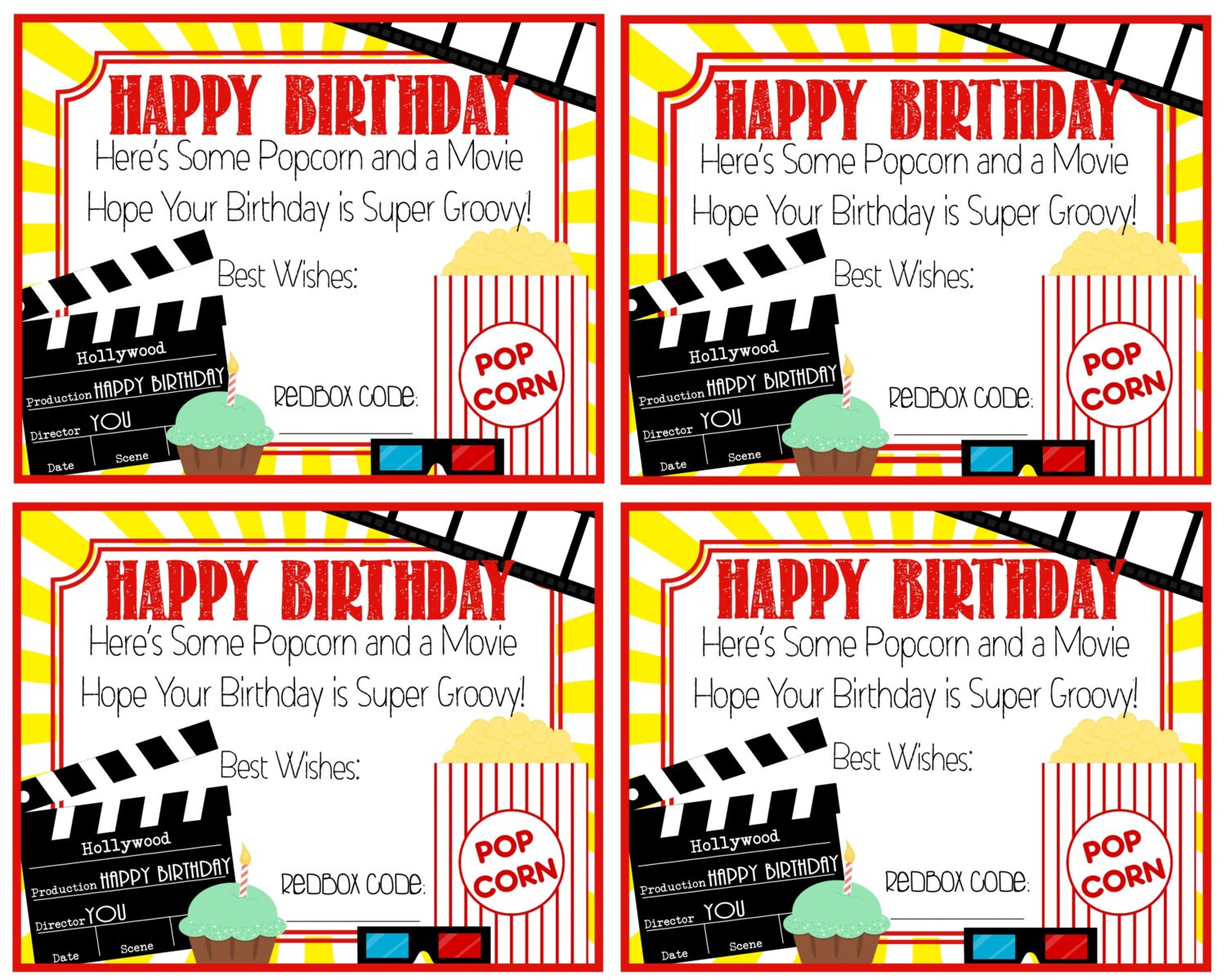 This is a photo of Dashing Redbox Printable Gift Certificate It's just a photo of Dashing Redbox Printable Gift Certificate
