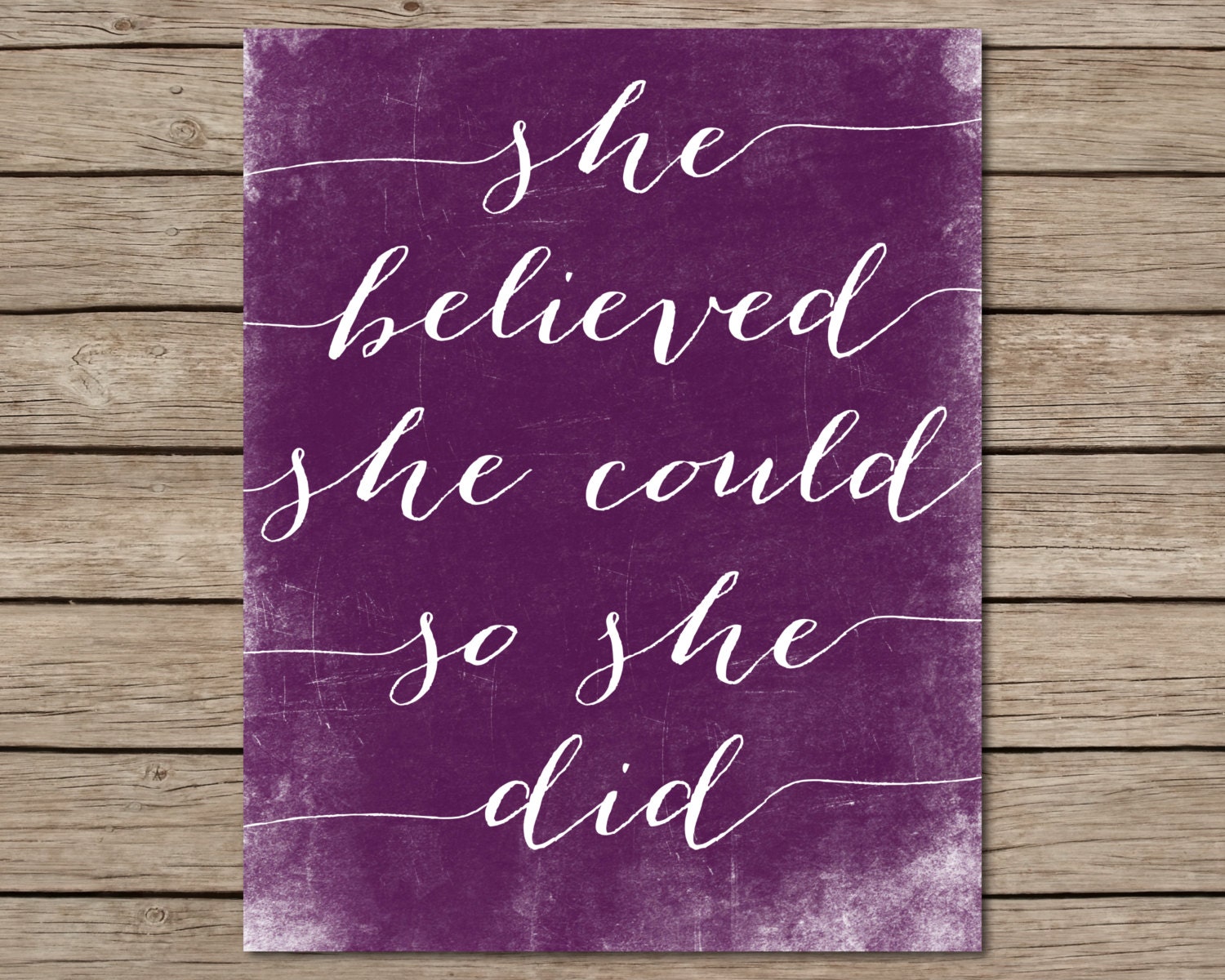 Purple Wall Decor