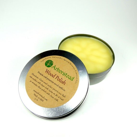 All Natural Wood Polish for Antique Furniture, Cutting Boards, Tools, Wood