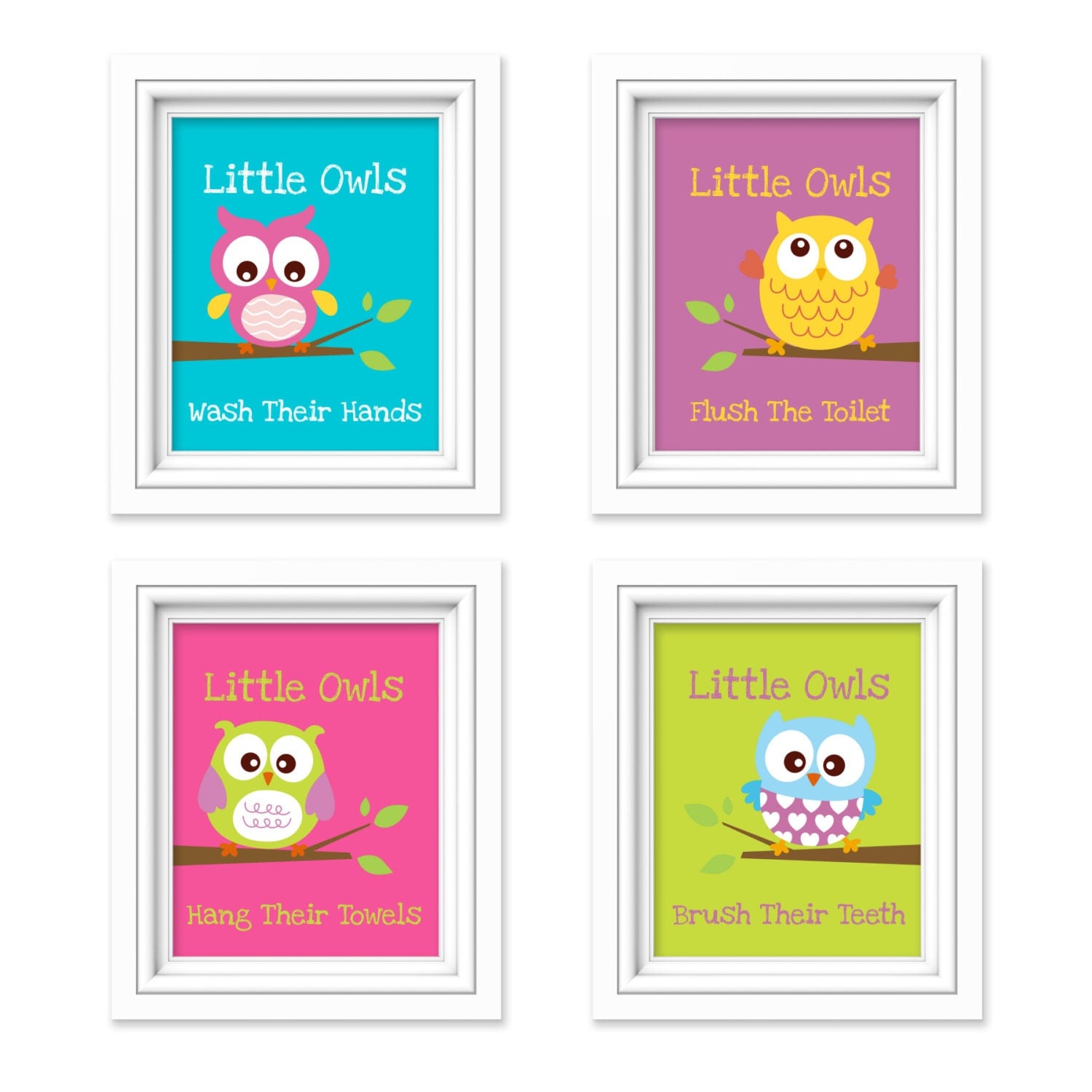 Bathroom Accessories Owls owl bathroom prints little owls wash their hands print Bathroom Accessories Owls owl bathroom prints little owls wash their hands print