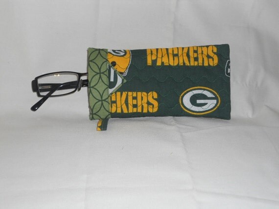 Green Bay Packers Reading Glasses Case by FashionFlairbyKatylu