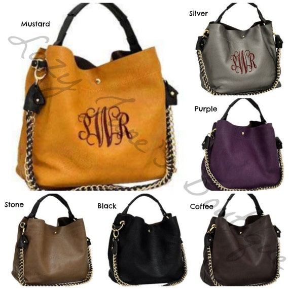 Monogram Handbag (please list monogram and font in comment box)