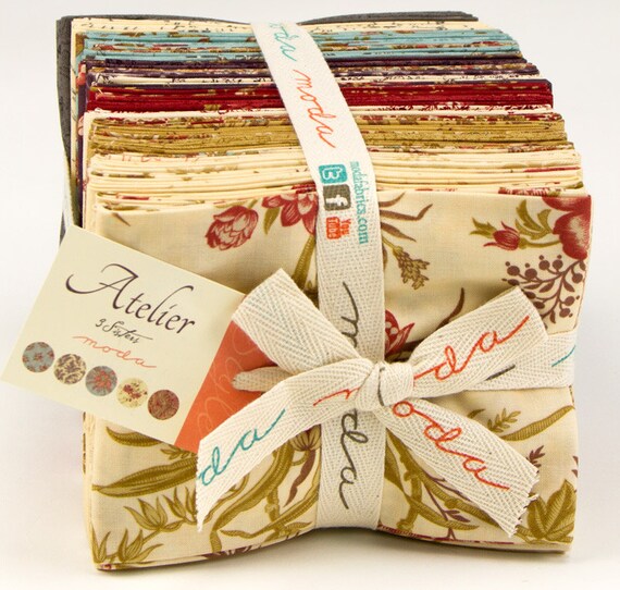 Atelier by 3 Sisters for Moda Fabrics Fat Quarter Bundle