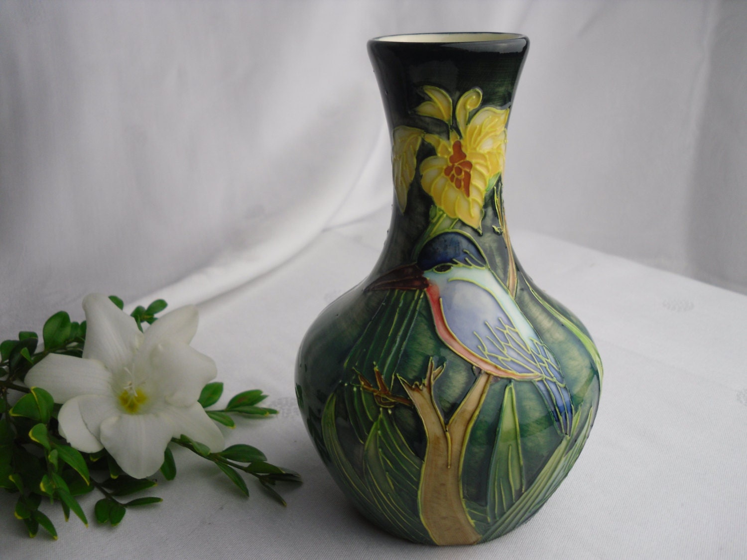 Old Tupton Ware Vase Moorcroft Style