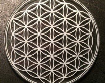 Flower of Life coaster set