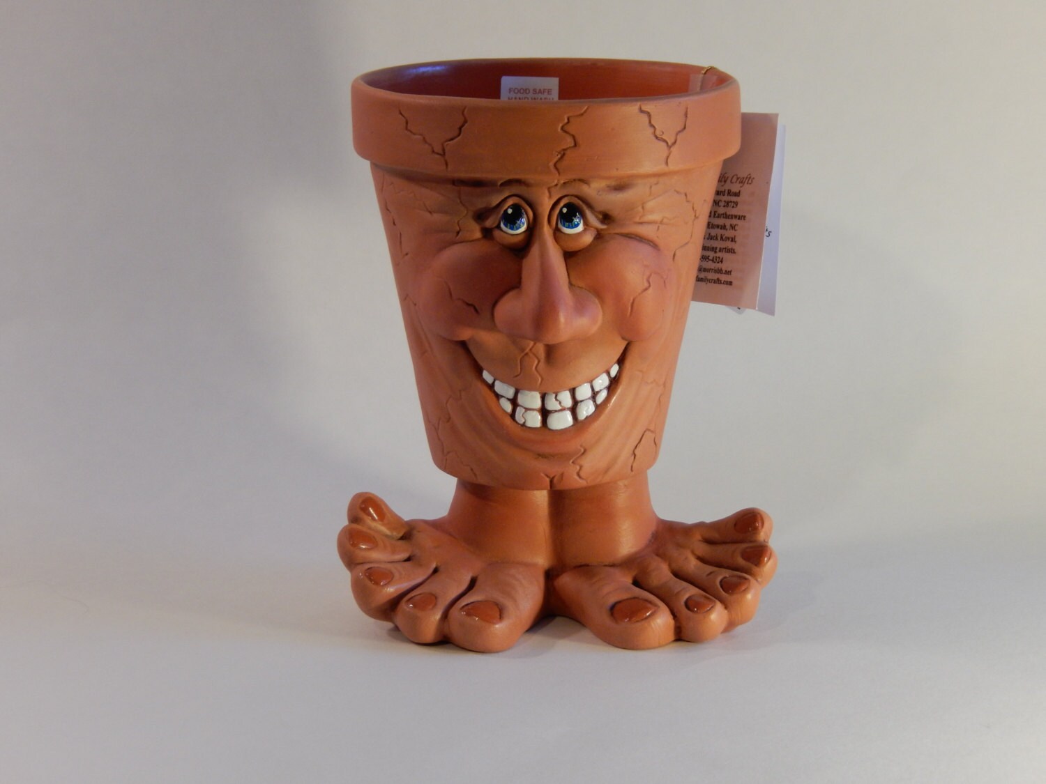 Face Pot People Pots Unique Gift Items Face Pot Planter