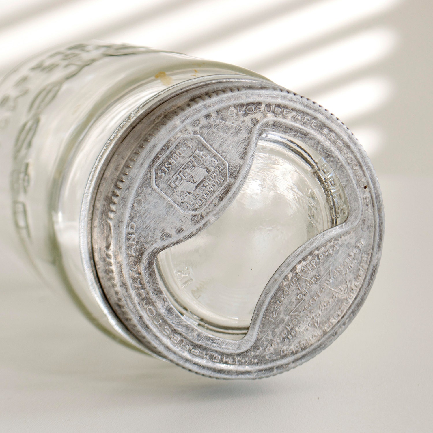 presto wide mouth glass top canning jar glass jar by homeandhomme