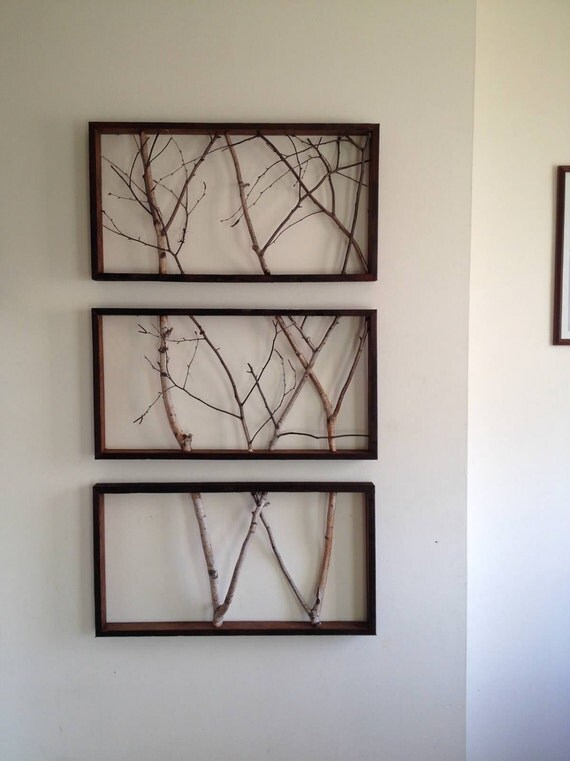 Reclaimed wood wall decor.