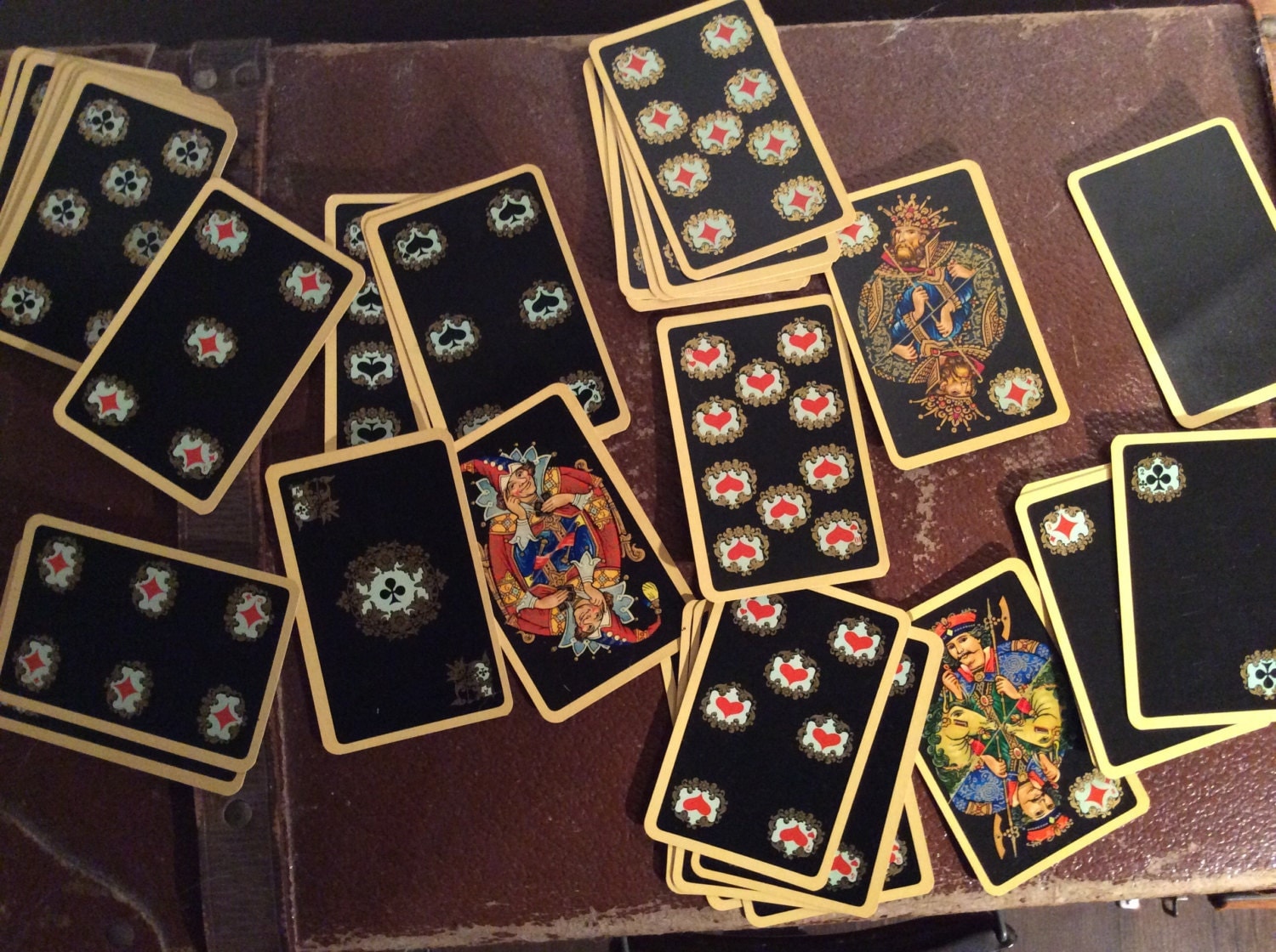 Vintage Russian Seventies Playing Cards Russian Poker