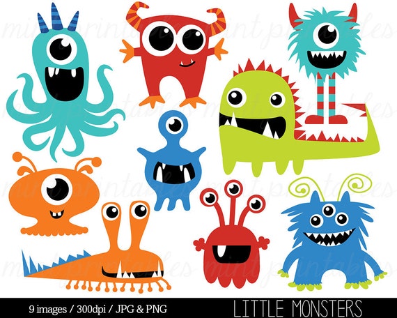 monster clipart etsy - photo #47