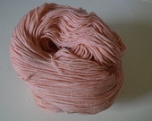 Hand Dyed Superwash Merino/Nylon Fingering/Sock Knitting Crochet Peach
